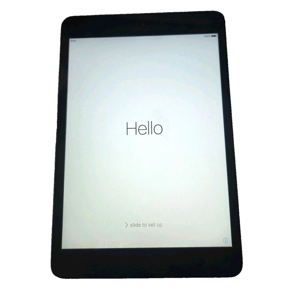 Apple iPad Mini Space Grey 16GB 7.9" Display WiFi Connect #A-1432